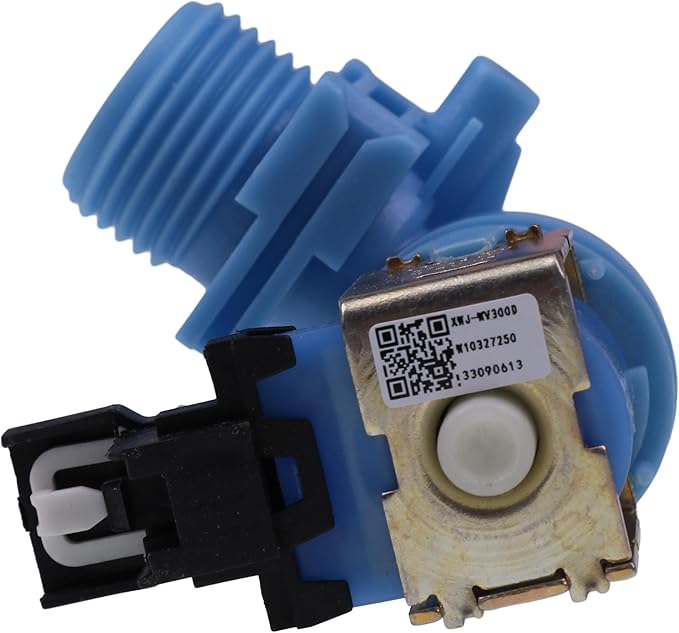 Dishwasher Water Inlet Valve W11130743 W10316814 W10327249 Compatible with Whirlpool, Kenmore 665 662 series, KitchenAid, Amana