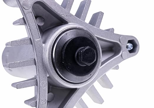 2X 130794 Spindle Assembly with 2pcs 153535 Pulley Compatible with Craftsman Husqvarna Poulan 42" Deck Tractor LT1000 LT2000 DYT4000, YT150 YT160 YT180 YT190 YTH130,Replaces 532130794