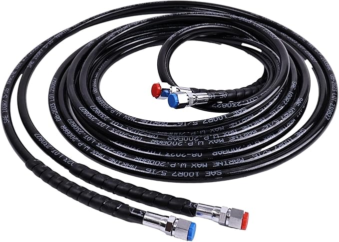20FT Hydraulic Hose Kit HO5120 HO-5120 compatible with SeaStar Outboard Steering Boat Teleflex Marine
