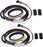 2X Hub Coil Kit 2201313 Compatible with Polaris Xplorer 400 1995-2002,Sportsman 500: 1996-2008,Scrambler 500 1997-2009,Scrambler 400 1995-2002,Big Boss 500 6X6 1998-2002