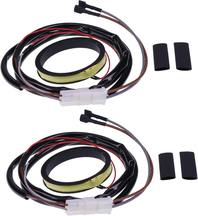 2X Hub Coil Kit 2201313 Compatible with Polaris Xplorer 400 1995-2002,Sportsman 500: 1996-2008,Scrambler 500 1997-2009,Scrambler 400 1995-2002,Big Boss 500 6X6 1998-2002
