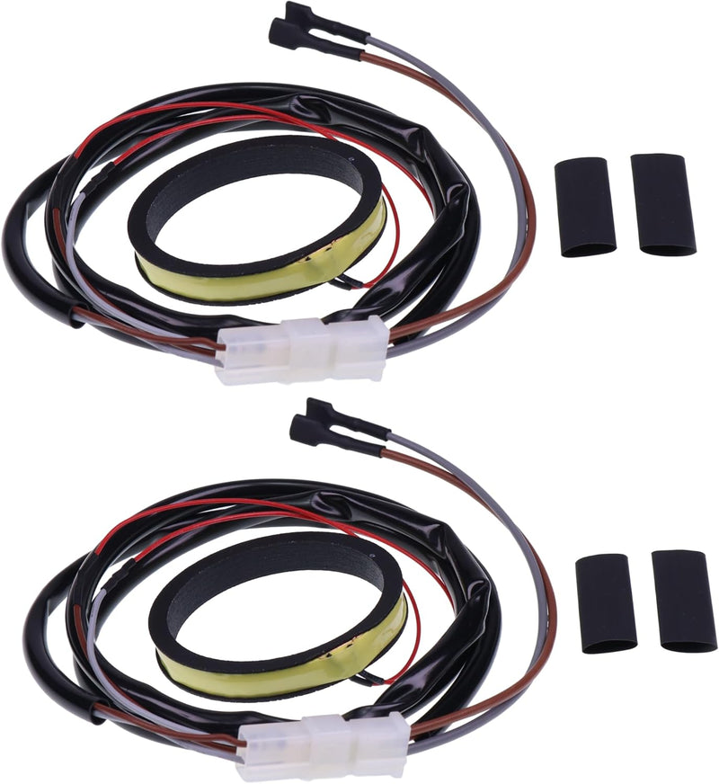2X Hub Coil Kit 2201313 Compatible with Polaris Xplorer 400 1995-2002,Sportsman 500: 1996-2008,Scrambler 500 1997-2009,Scrambler 400 1995-2002,Big Boss 500 6X6 1998-2002