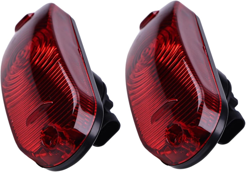2PCS 12V 27W Red Light Assy 87627854 compatible with Case 420 5088 5130 5140 6088 6130 6140 620 7088 7120 7130 7140 7230 7240 8120 8230 8240 9120 9230 9240 New Holland C227 C232 C238 L213