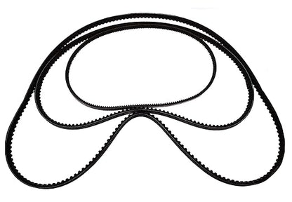 Belt Set 78-629 78-603 78-1341 Compatible with Thermo King SB SB190 SB200 SB210 SB230 SB310 SB-190 SB-200 SB-210 SB-230 SB-310 SB-300 SB-400 SB-100 3 Piece Belts