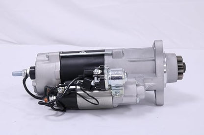 Starter Motor CW 520-6650 Compatible with Caterpillar Engine C9.3, C9.3B, C9, C13 Transmission CX31-P600-C9.3I and CX31-C9I, CX31-P600-C13I, CX31-P600-C9I 24V, 11T Replaces STG93076 M105438