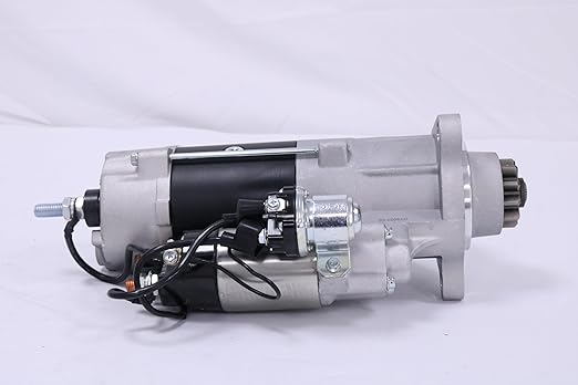 Starter Motor CW 520-6650 Compatible with Caterpillar Engine C9.3, C9.3B, C9, C13 Transmission CX31-P600-C9.3I and CX31-C9I, CX31-P600-C13I, CX31-P600-C9I 24V, 11T Replaces STG93076 M105438