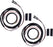 2X Hub Coil Kit 2201313 Compatible with Polaris Xplorer 400 1995-2002,Sportsman 500: 1996-2008,Scrambler 500 1997-2009,Scrambler 400 1995-2002,Big Boss 500 6X6 1998-2002