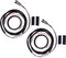 2X Hub Coil Kit 2201313 Compatible with Polaris Xplorer 400 1995-2002,Sportsman 500: 1996-2008,Scrambler 500 1997-2009,Scrambler 400 1995-2002,Big Boss 500 6X6 1998-2002