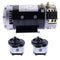 24V Electric Motor 40844GT 105387GT + 2PCS Hydraulic Pump 96193GT Compatible with Genie Lifts GS-1530 GS-1532 GS-1930 GS-1932 GS-2032 GS-2046 GS-2632 GS-2646 GS-3232 GS-3246 TMZ-50/30