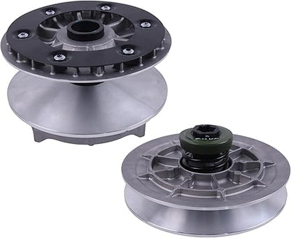 Primary & Secondary Driven Clutch 20104033207 21040303801 21040303301 21040303303 Compatible with 2014-2021 Odes 800 UTV Dominator Raider D2 D4 X2 X4