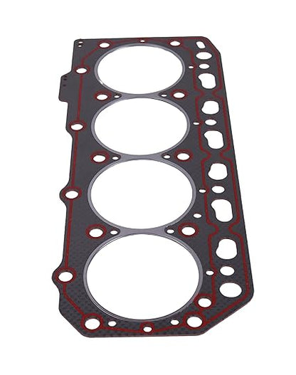 Engine Cylinder Head Gasket 129407-01340 Compatible with Yanmar 4TNE88 4TNV88, Komatsu 4D88E-3 4D88E-6 Engine PC45MR-3 PC45R-8 Excavator SK07J-2 SK714-5 Loader, Hitachi ZX48U-3F Excavator