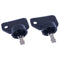 2PCS Key 03927000 03290500  for Ariens ZT34 ZT42 ZT43 Zoom 34 42 50 Ikon X iKon XL 42 52