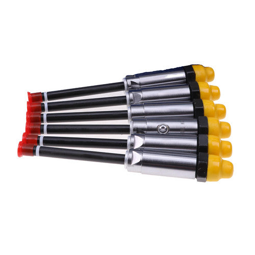 6PCS Fuel Injector Pencil Nozzle 4W7018 4W-7018 OR3422 OR-3422 for Caterpillar CAT 3406B Engine