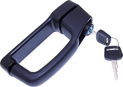Front Door Latch Handle w/Bezel 7109662 for Bobcat 751 753 763 773 863 864 873 883 963 S100 S130 S150 S160 S175 S185 S205 S220 S250 S300 S330 T110 T140 T180 T190 T200 T250 T300 T320 A220
