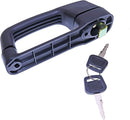 Front Door Latch Handle w/Bezel 7109662 for Bobcat 751 753 763 773 863 864 873 883 963 S100 S130 S150 S160 S175 S185 S205 S220 S250 S300 S330 T110 T140 T180 T190 T200 T250 T300 T320 A220