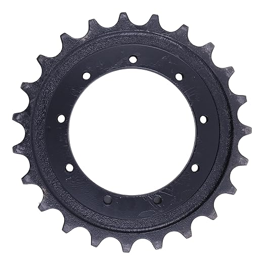 Drive Sprocket PX51D01001P1 Compatible with Case CX31B CX36B Kobelco SK30SR-5 Excavator Replaces 72281136 72281899 72281900 23 Tooth, 10 Holes