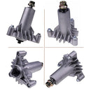 2X 130794 Spindle Assembly with 2pcs 153535 Pulley Compatible with Craftsman Husqvarna Poulan 42" Deck Tractor LT1000 LT2000 DYT4000, YT150 YT160 YT180 YT190 YTH130,Replaces 532130794