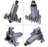2X 130794 Spindle Assembly with 2pcs 153535 Pulley Compatible with Craftsman Husqvarna Poulan 42" Deck Tractor LT1000 LT2000 DYT4000, YT150 YT160 YT180 YT190 YTH130,Replaces 532130794