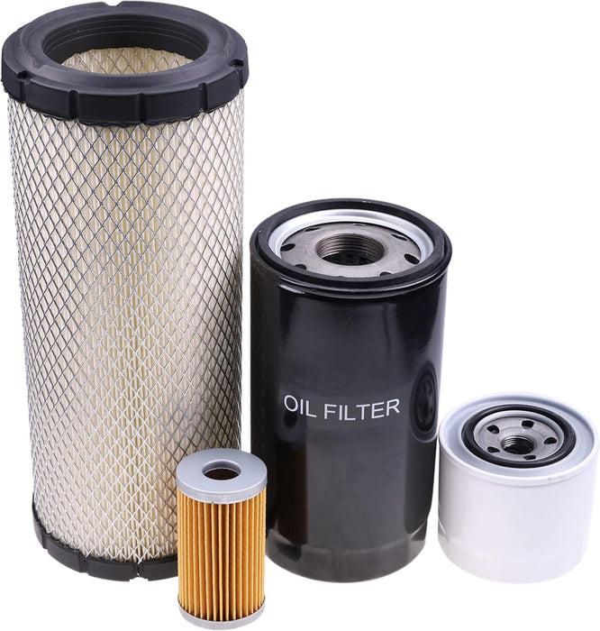 Filter Kit Filters 84612-43160 T5710-38031 E6201-32443 E7230-11081 Compatible with Kioti Tractor DK35SE DK40SE DK45S DK45SE DK50SE