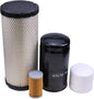 Filter Kit Filters 84612-43160 T5710-38031 E6201-32443 E7230-11081 Compatible with Kioti Tractor DK35SE DK40SE DK45S DK45SE DK50SE