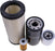 Filter Kit Filters 84612-43160 T5710-38031 E6201-32443 E7230-11081 Compatible with Kioti Tractor DK35SE DK40SE DK45S DK45SE DK50SE