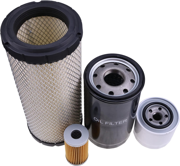 Filter Kit Filters 84612-43160 T5710-38031 E6201-32443 E7230-11081 Compatible with Kioti Tractor DK35SE DK40SE DK45S DK45SE DK50SE