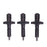 3Pcs Fuel Injector 734596M91 for Massey Ferguson 150 2135 2200 300 302 304 3165