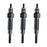 3Pcs Glow Plug 8-97106549-4 8971065494 for Isuzu 3LB1 3LD1 4LB1 4LE1 Excavator Generator