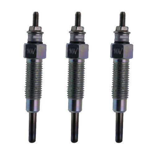3Pcs Glow Plug 8-97106549-4 8971065494 for Isuzu 3LB1 3LD1 4LB1 4LE1 Excavator Generator
