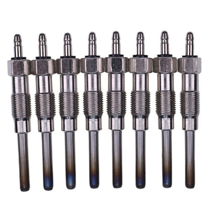 8Pcs 24V Glow Plugs 5614017 3HCM3 12338771 for Hummer M1035 M1037 6.2L & 6.5L Engine