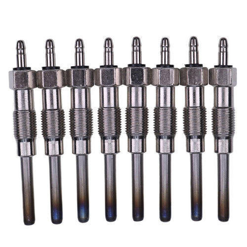 8Pcs 24V Glow Plugs 5614017 3HCM3 12338771 for Hummer M1035 M1037 6.2L & 6.5L Engine