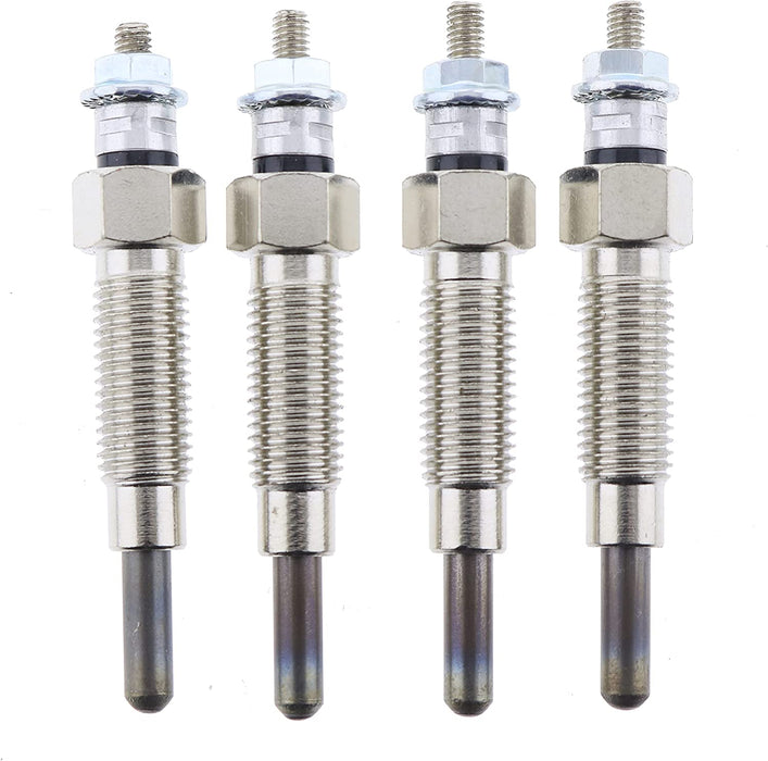 4PCS Glow Plug 5694-65510 15694-65512 for Kubota D950 D600 D640 D850 D750 V1100 V1200 Z600