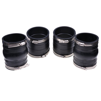 2X Hose Bellows for Volvo Penta OMC 4.3 5.0 5.7 V6 V8 Upper Lower Rubber Coupler