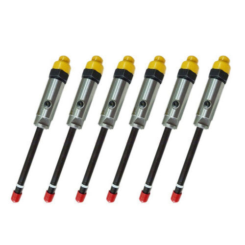 6X Fuel Injector 0R-4343 1007562 100-7562 for Caterpillar D8R 824G 980G 583R 825G 826G