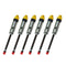 6X Fuel Injector 0R-4343 1007562 100-7562 for Caterpillar D8R 824G 980G 583R 825G 826G