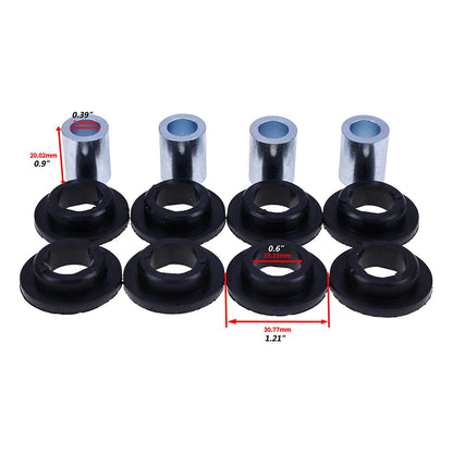 8PCS Shock Bushing Kit for Arctic Cat Front & Rear Lower 700 650 500 454 4X4 2X4