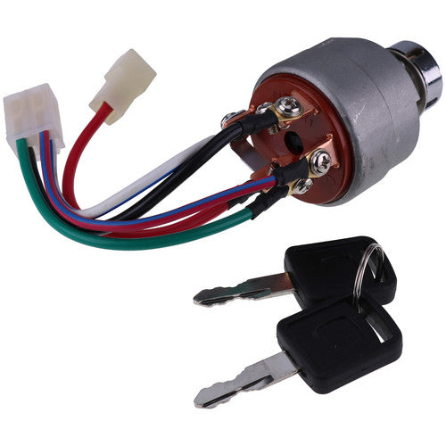 Ignition Switch 19421552110 194215-52110 for Yanmar FX22 FX22D FX24 FX24D FX26 FX26D FX28