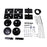 Air Suspension Kit 83605141 88289 for Dodge Ram 2500 3500 2003-2013 Rear Helper Spring