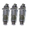 3Pcs Fuel Injectors 15271-53020 70000-65209 for Kubota D750 D850 D950 D1302 D1402 V1702 V1902