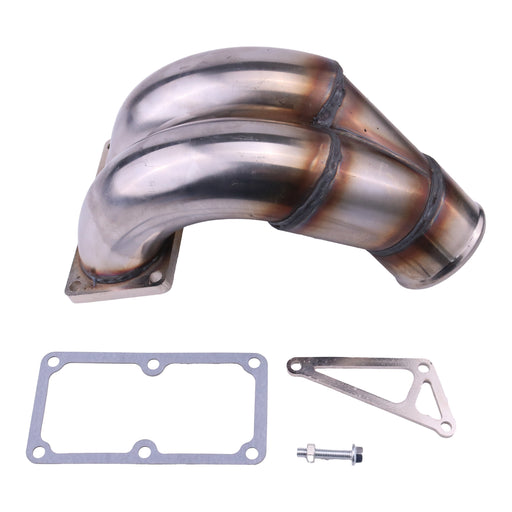 3.5" Raw Intake Elbow DGCM0718 For Dodge 6.7 Cummins Turbo Diesel 07.5-18