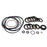 Gearcase Seal Kit 5006373 5000411 for Johnson Evinrude 396354 434516 437752 437753