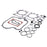 Engine Gasket Set for Briggs & Stratton 697191 796187 794150 792621