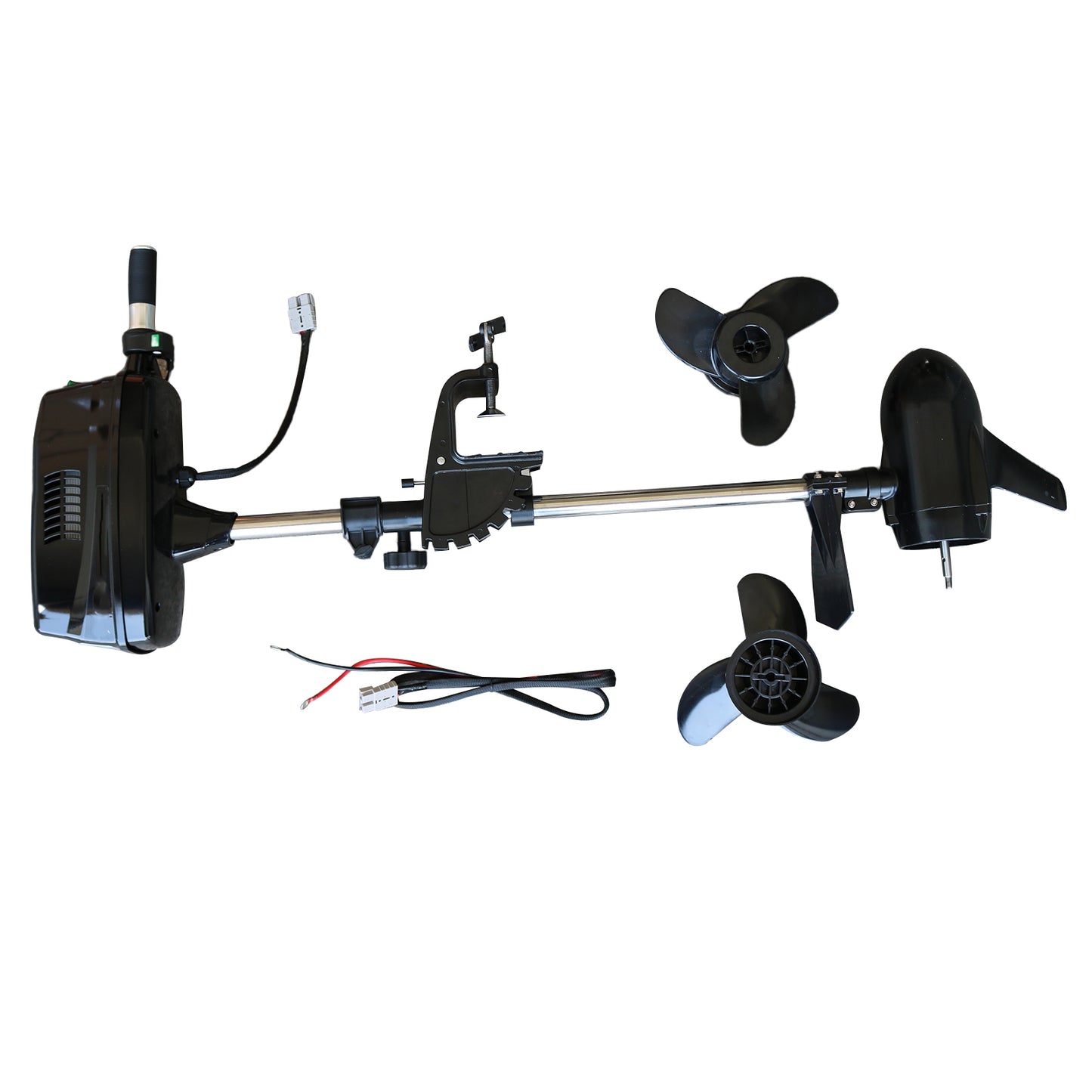 48V 8HP 2000W Electric Outboard Motor Fishing Boat Engine Long Shaft Brushless Motor Propeller