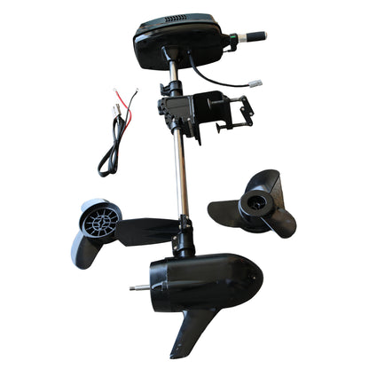 48V 8HP 2000W Electric Outboard Motor Fishing Boat Engine Long Shaft Brushless Motor Propeller
