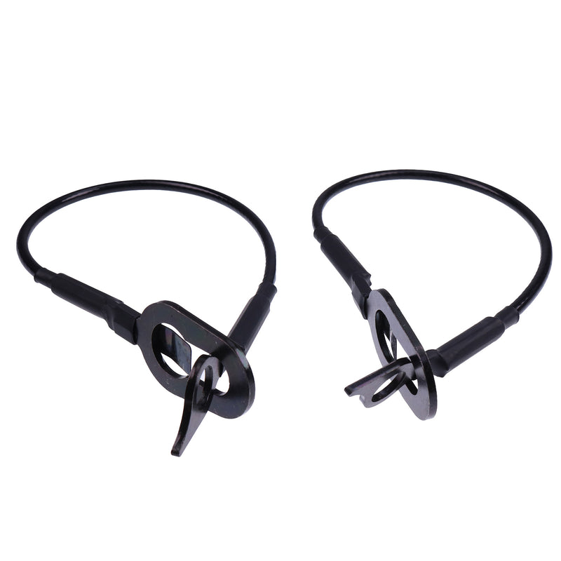 2Pcs Tailgate Cable 55345125AB 55345124AB for Dodge Ram 1500 2500 3500 Truck