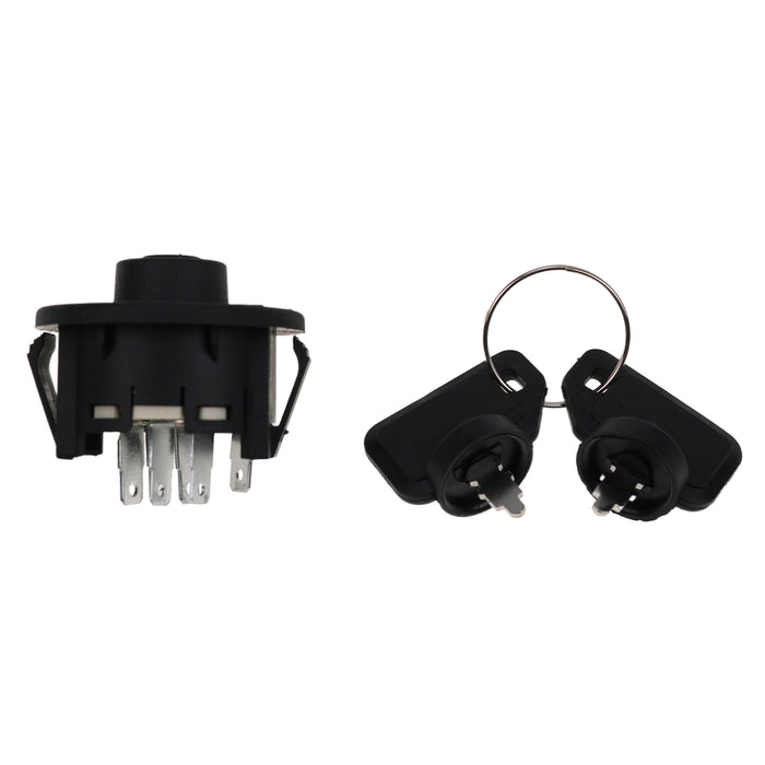 Starter Switch 1374101 74360 1160050 116-0050 for Toro Exmark Z Master Z400 Z500 Z580 w/2Keys