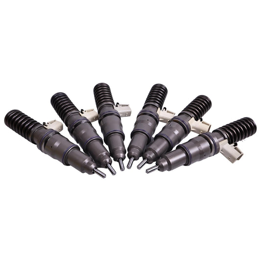 6x Fuel Injector 85013611 22027808 21092434 for Volvo MD13 Mack MP8 D13 Engine