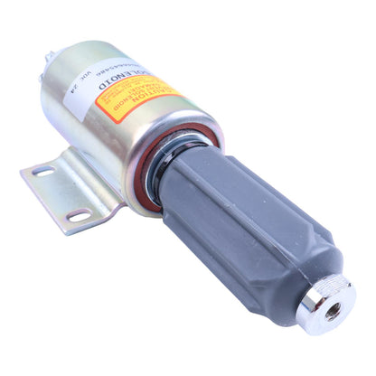 2Pcs Stop Solenoid 2370 24V 589/91 2370-24E6U1B5S2AD 24V for Perkins 4000 Series Engine