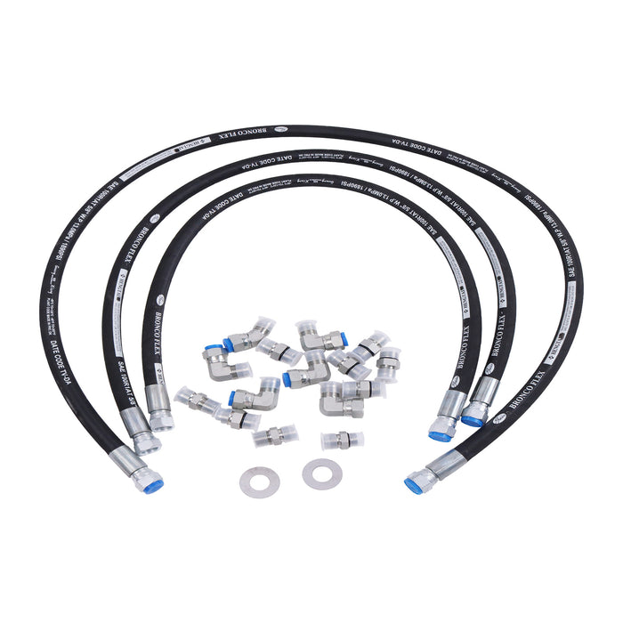 21101404 Transmission Cooler Lines Kit for Chevrolet GM 6.6L LB7 LLY Duramax