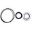 JEENDA Wheel Motor Seal Kit Compatible with Exmark Laser Z Oregon Toro Parker Series